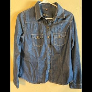 Kut from the Kloth Denim Shirt Size Small